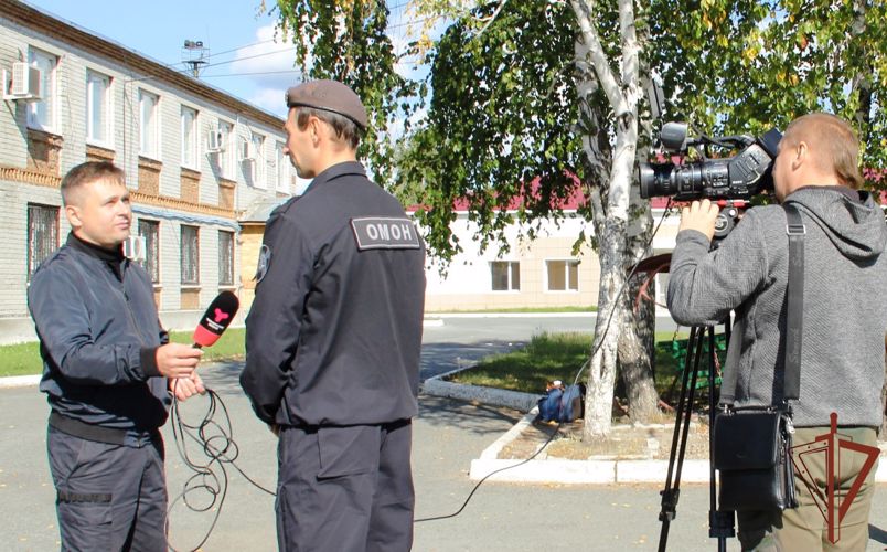 В Уральском округе Росгвардии состоялись эфиры авторских ведомственных программ (видео)