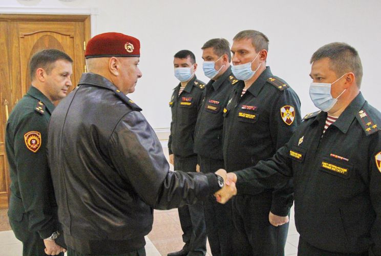 Командующий Северо-Западным округом Росгвардии посетил Санкт-Петербургский военный институт войск национальной гвардии