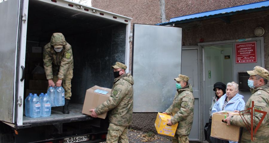Росгвардейцы присоединились к общероссийскому проекту «Мы вместе»