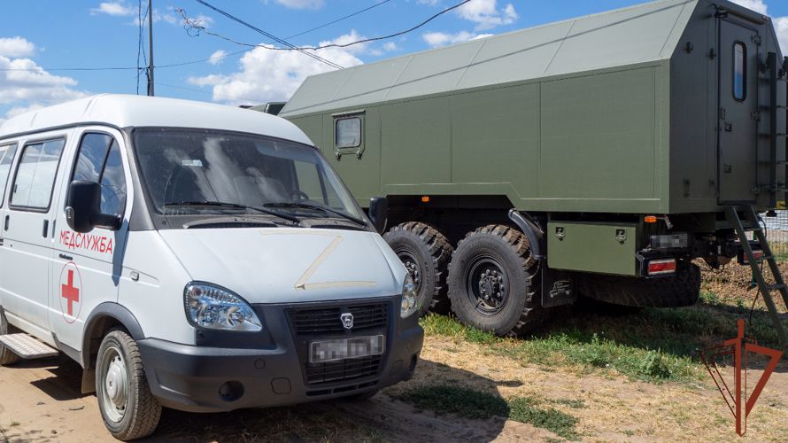 Росгвардия показала работу военных стоматологов в зоне специальной военной операции