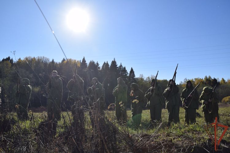 Кадеты Росгвардии принимают участие в военно-историческом фестивале, посвященном 81-й годовщине битвы за Москву