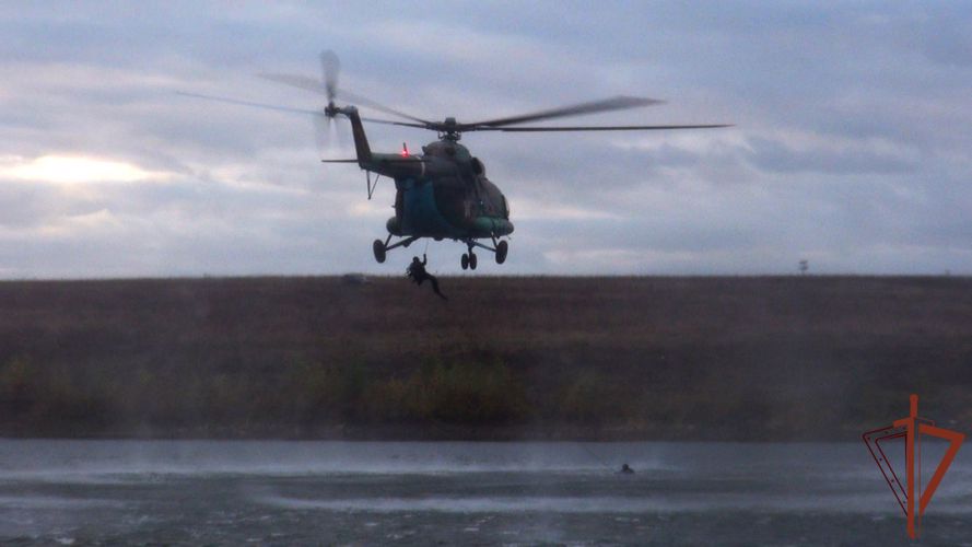 Подведены итоги сбора по десантной подготовке спецназовцев Росгвардии (видео)