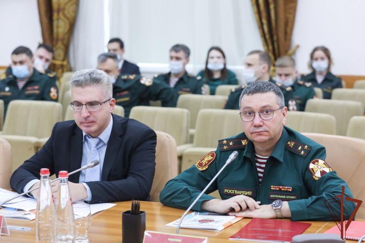 В Росгвардии прошла конференция с председателями жилищных комиссий