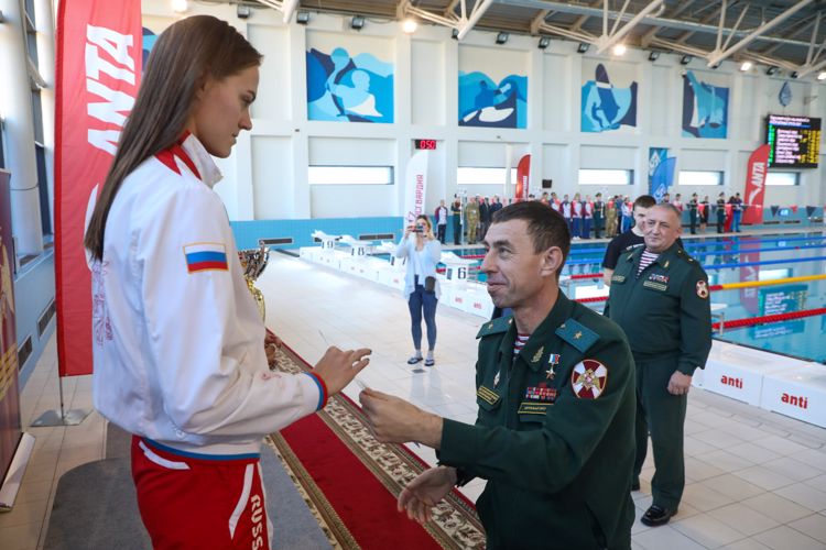 В Росгвардии подвели итоги чемпионата по плаванию 