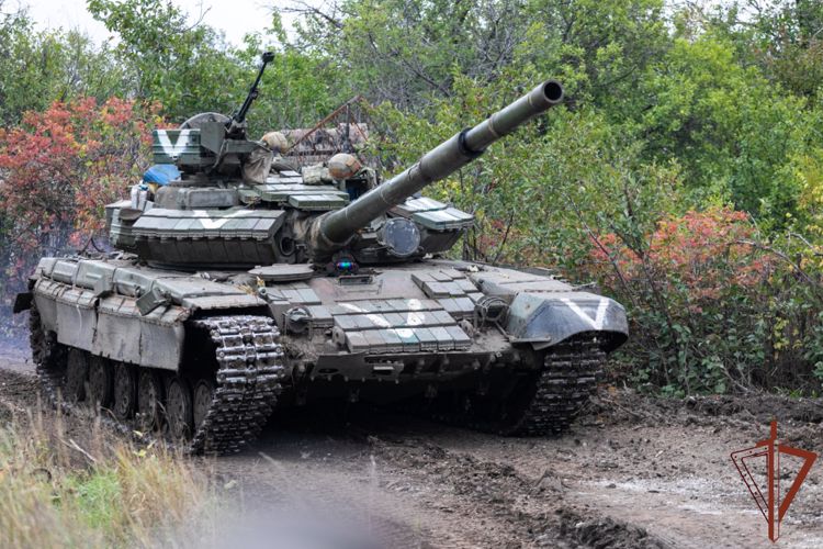Спецназовцы Росгвардии поставили в боевой строй трофейный танк