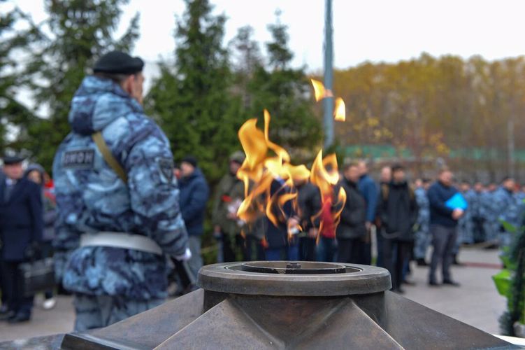 Начальник столичного главка Росгвардии поздравил сотрудников ОМОН «Авангард» с 35-летием отряда