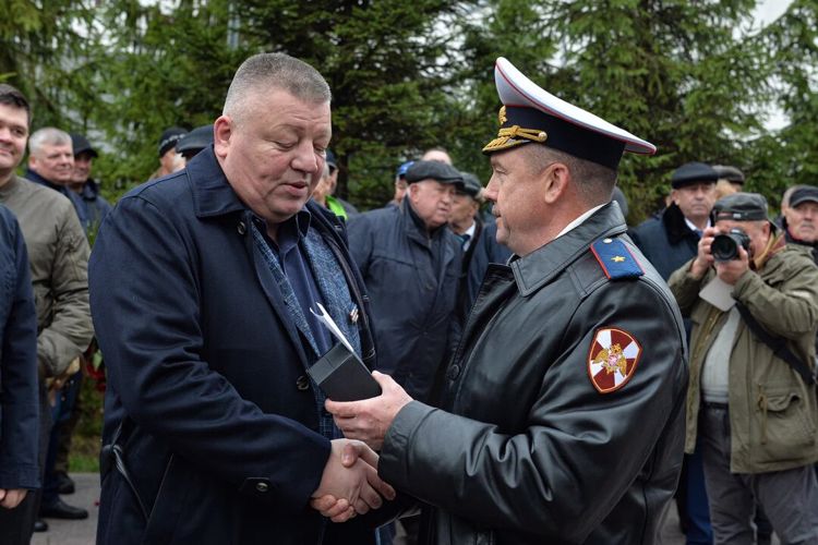 Начальник столичного главка Росгвардии поздравил сотрудников ОМОН «Авангард» с 35-летием отряда