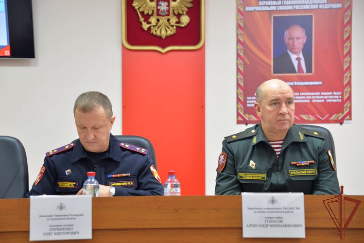 Представлен новый руководитель Управления Росгвардии по Курганской области 