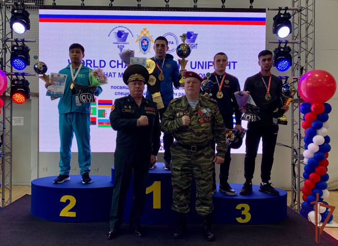 Военнослужащий Росгвардии стал призером Чемпионата мира по универсальному бою