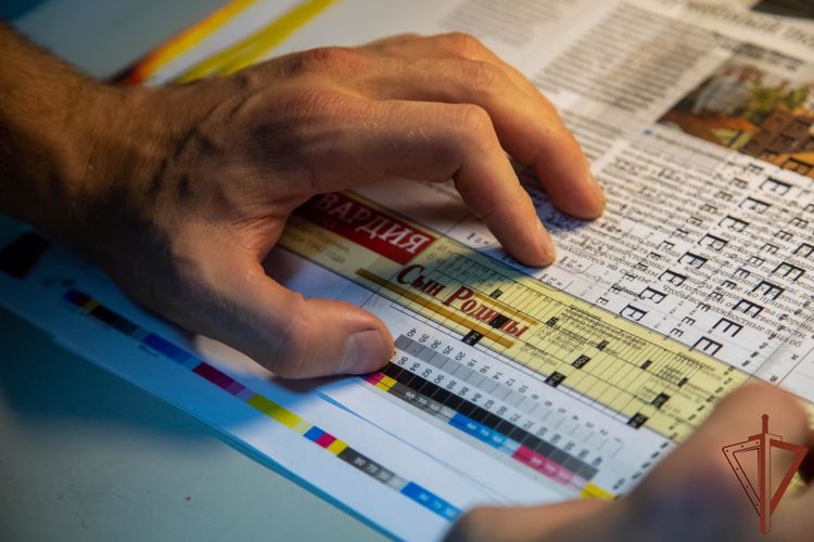 Типография Уральского округа Росгвардии отмечает 80-летие