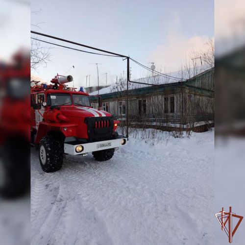 Росгвардейцы спасли из пожара шесть  человек на Ямале 