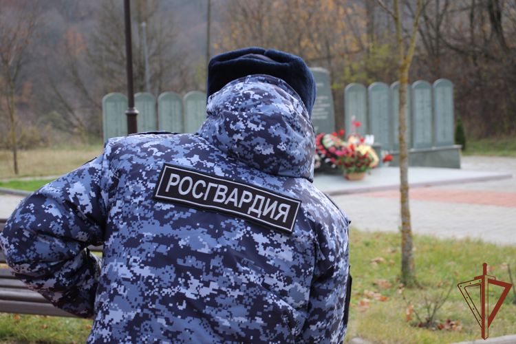 Акцию «На страже памяти» поддержали росгвардейцы в Кабардино-Балкарии  