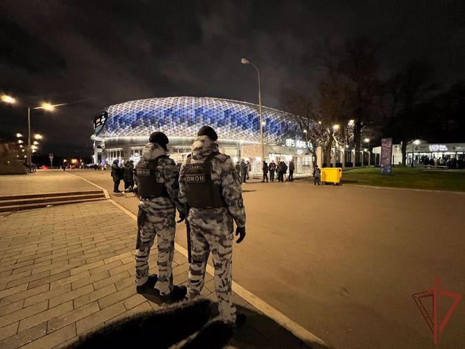  Правопорядок на матче «Динамо» - «ЦСКА» в Москве обеспечили сотрудники Росгвардии
