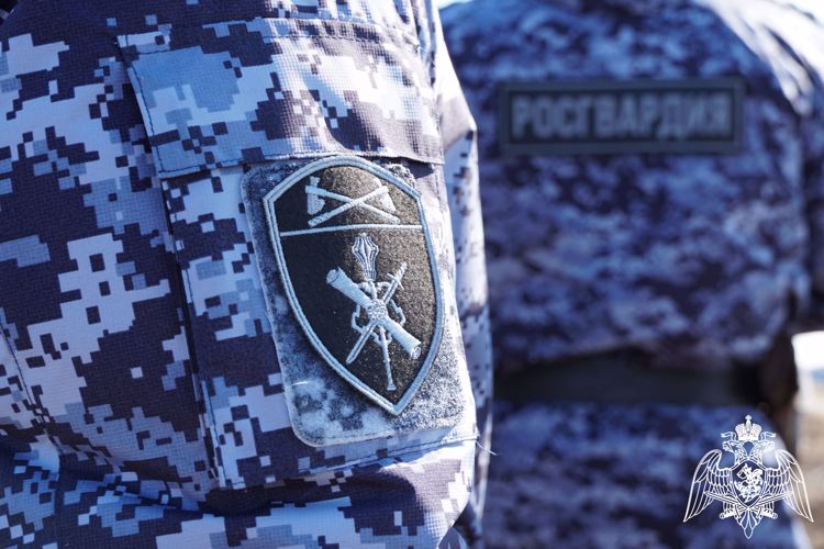 В Орске сотрудники Росгвардии оказали помощь собаке, которую сбил автомобиль