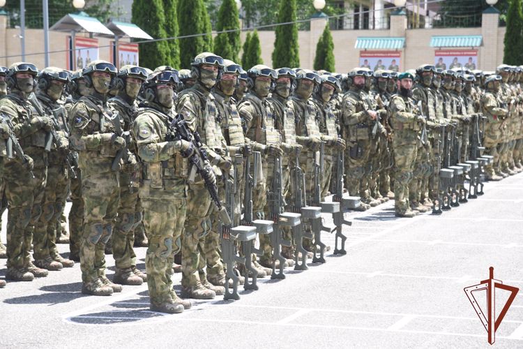    Грозненскому соединению Росгвардии — 22 года
