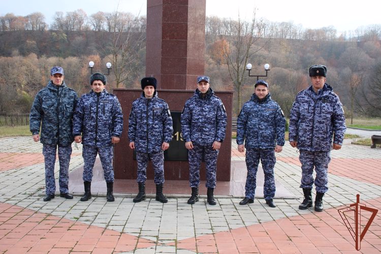 Акцию «На страже памяти» поддержали росгвардейцы в Кабардино-Балкарии  