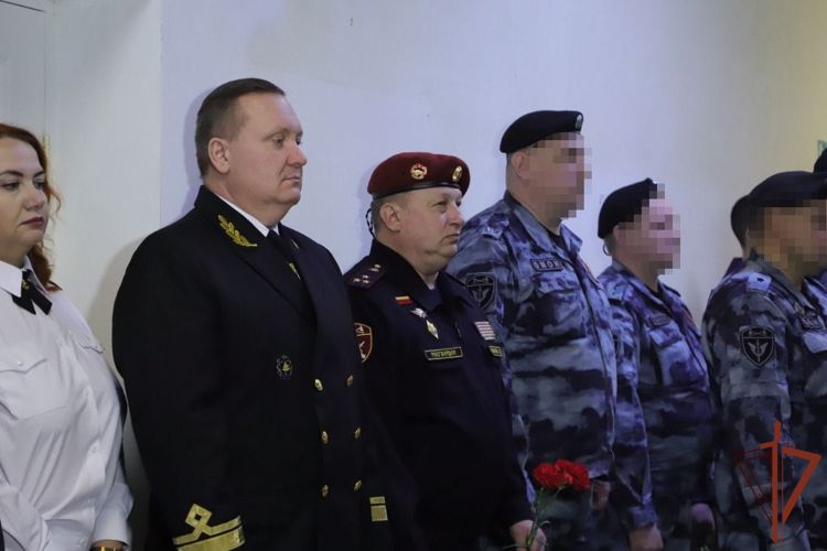 Память погибшего бойца Росгвардии увековечили в Перми
