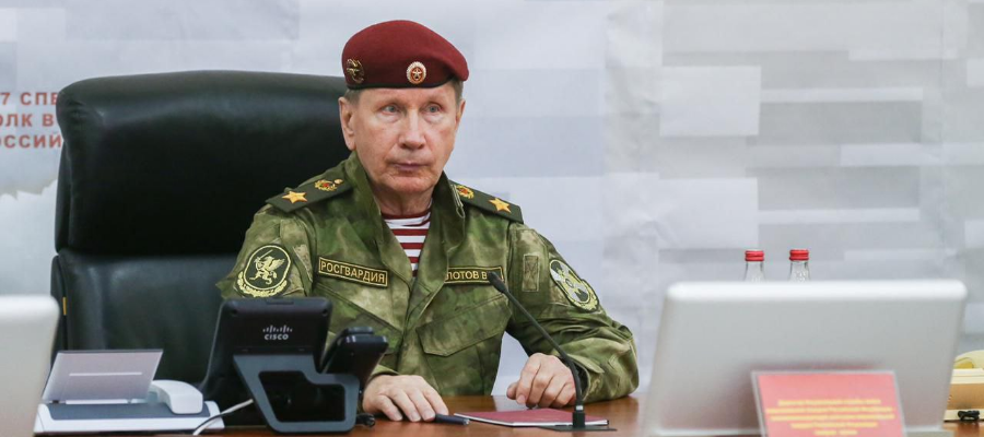 Директор Росгвардии проверил ход строительства объекта на территории военного городка в Адлерском районе