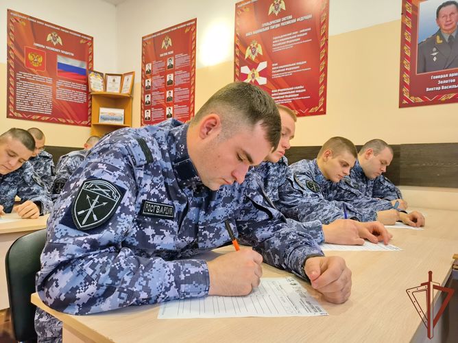  «Большой этнографический диктант»  стартовал в  Северо-Западном округе Росгвардии  