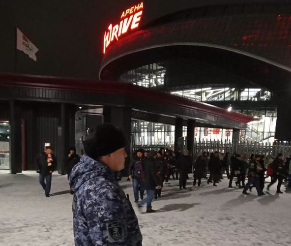Росгвардия обеспечила правопорядок на матче КХЛ в Омске
