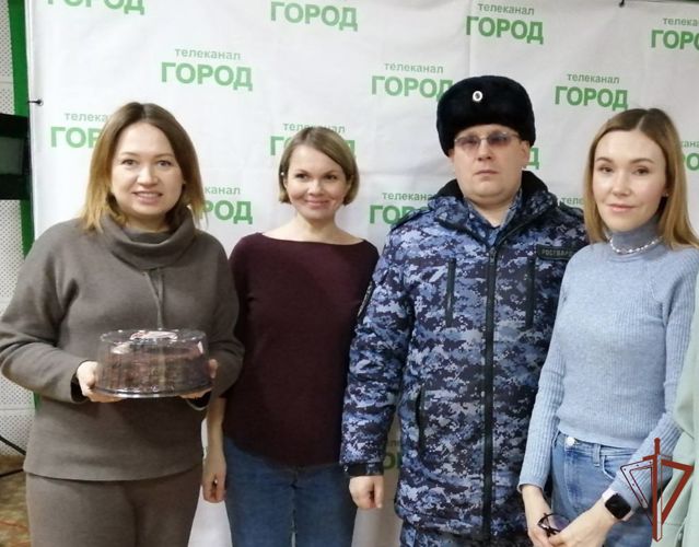 Росгвардия поздравила уральских журналистов со Всемирным днем телевидения