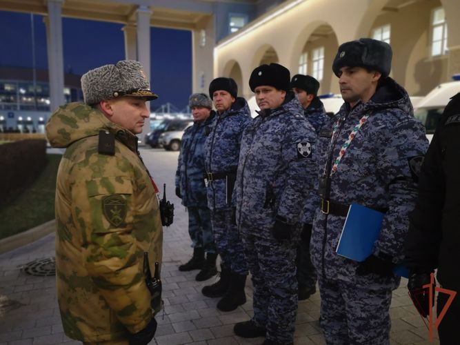 Росгвардия обеспечила безопасность международного футбольного матча в Санкт-Петербурге