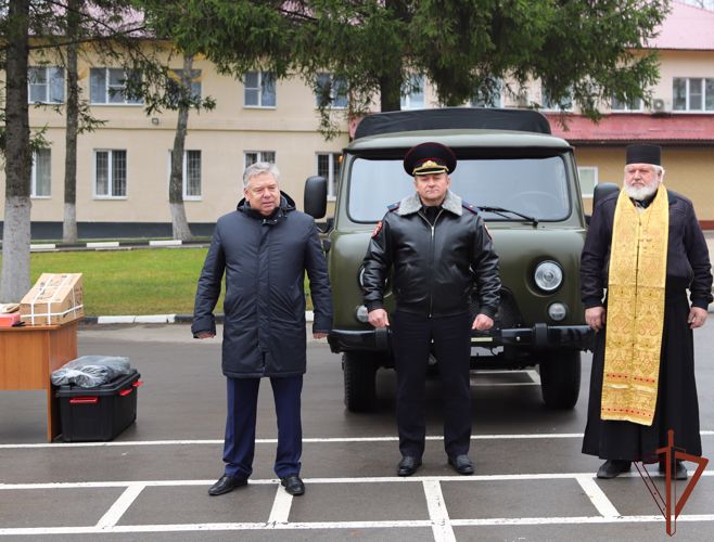 Автопарк тероргана Росгвардии в Туле пополнился новыми автомобилями