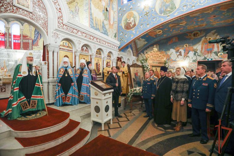 В Главном храме Росгвардии состоялись торжественные мероприятия  