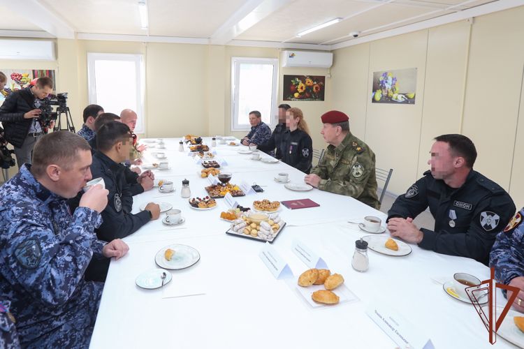 Генерал армии Виктор Золотов открыл новый пункт временной дислокации военнослужащих и сотрудников Росгвардии в Сочи