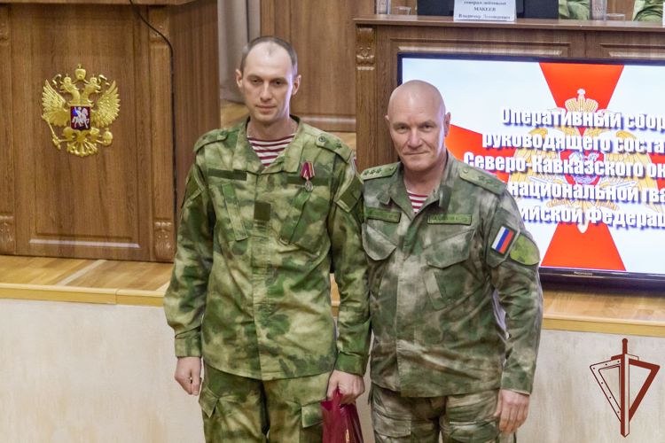 В Пятигорске проходит оперативный сбор руководящего состава Северо-Кавказского округа Росгвардии