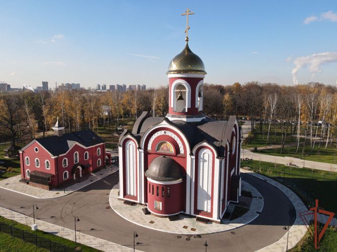 Прямая трансляция торжественных мероприятий в Главном храме Росгвардии 