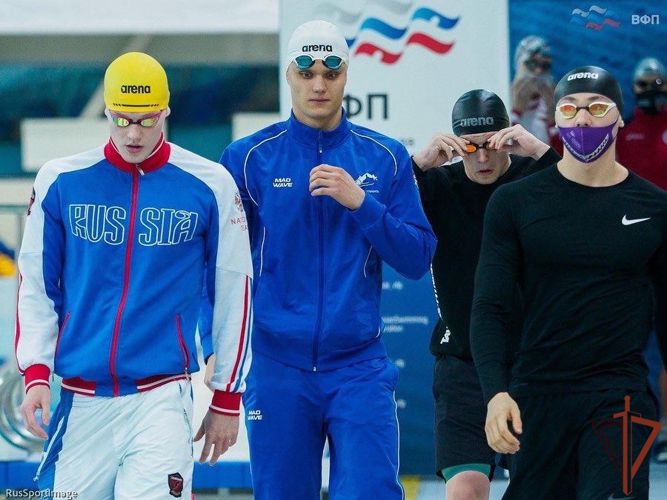 Ещё два «золота» чемпионата России по плаванию завоевано спортсменами из Росгвардии