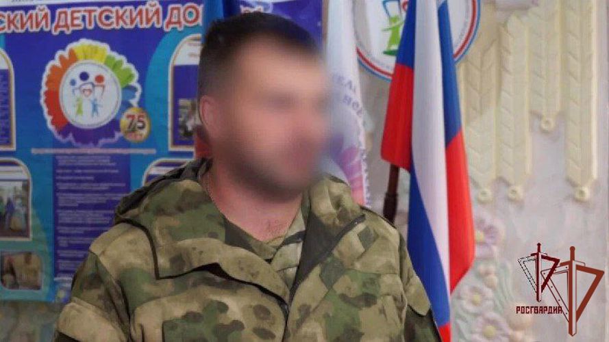 В ДНР росгвардейцы передали гуманитарную помощь воспитанникам детского дома (видео)