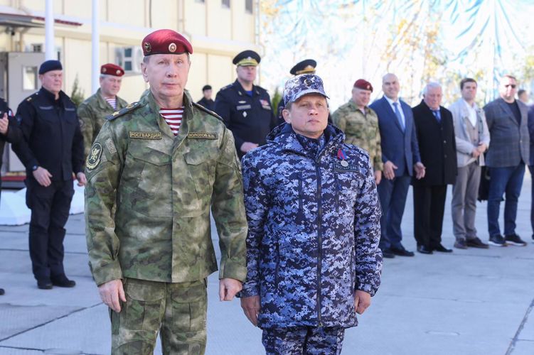 Генерал армии Виктор Золотов открыл новый пункт временной дислокации военнослужащих и сотрудников Росгвардии в Сочи