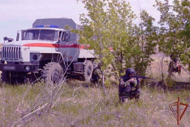 Росгвардия приняла участие в операции «Граница дружбы - 2022»