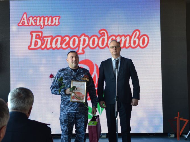 Росгвардеец из Самары стал лауреатом общественной акции «Благородство»