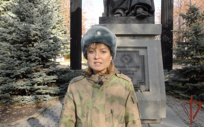Патриотический проект Росгвардии поддержали в озёрской ордена Красной Звезды дивизии по охране ВГО и СГ (видео)