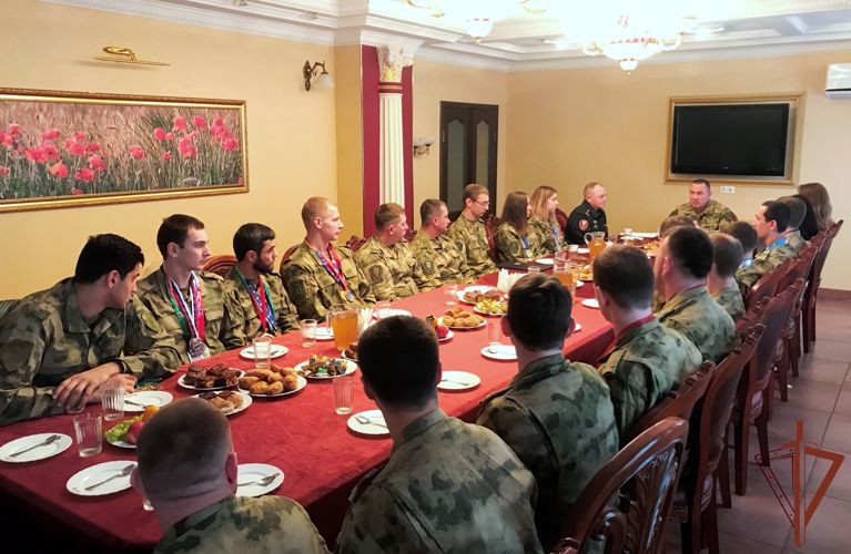 Учебный сбор спортивной команды при управлении Южного округа Росгвардии состоялся в Ростове-на-Дону  (видео)