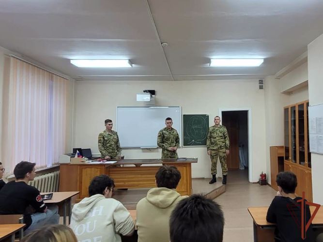 Военно-патриотические мероприятия для молодёжи проходят при участии Росгвардии в Сибири
