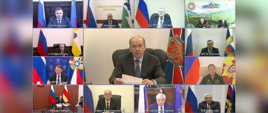 Директор Росгвардии генерал армии Виктор Золотов принял участие в заседании Федерального оперативного штаба