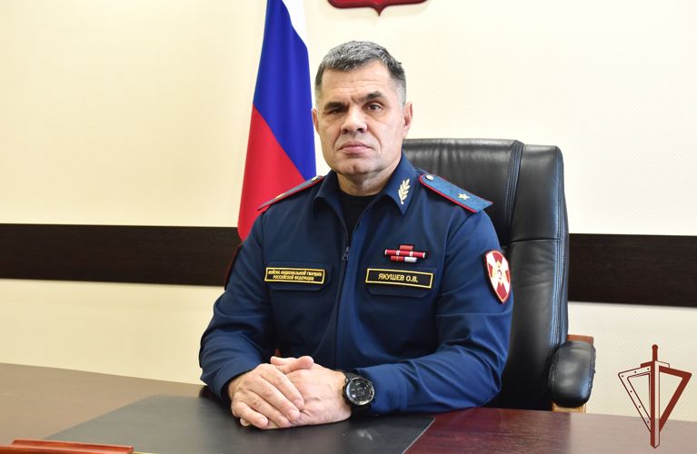Личному составу Управления Росгвардии по Республике Адыгея представлен новый руководитель