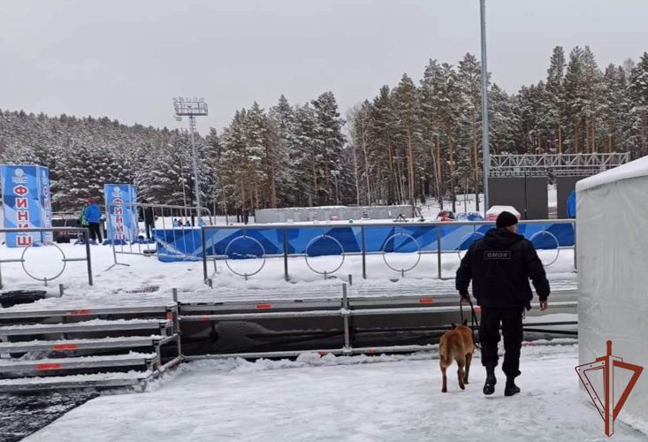 Росгвардия обеспечила безопасность Кубка России по биатлону в Тюмени
