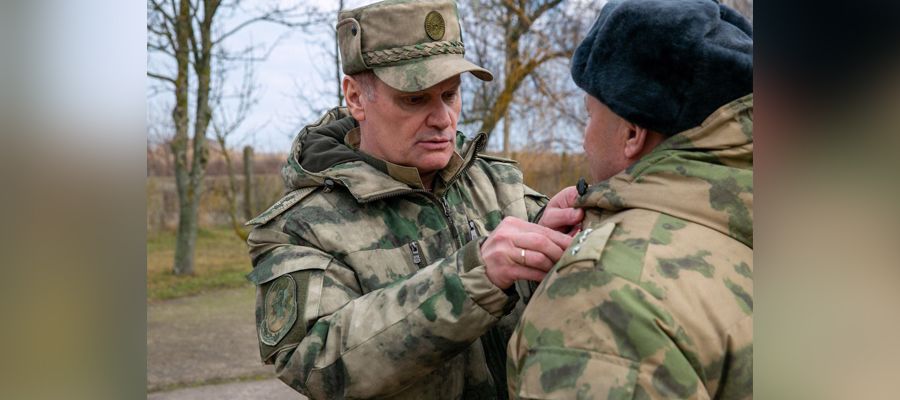 Генерал-полковник Алексей Беззубиков совершил рабочую поездку в зону проведения специальной военной операции