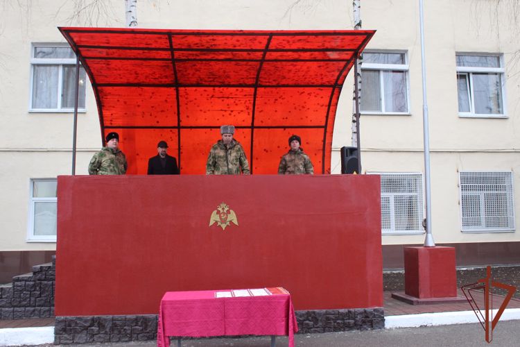 В отдельном батальоне связи Северо-Кавказского округа Росгвардии отметили годовщину образования воинской части