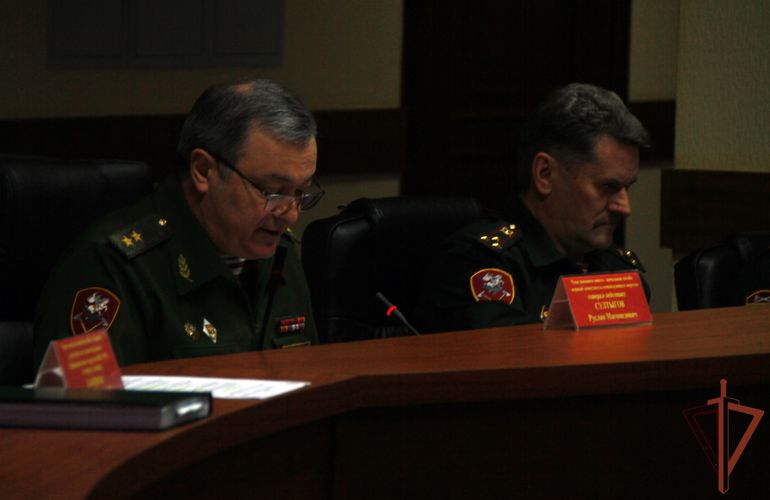 Итоговый военный совет Приволжского округа Росгвардии состоялся в Нижнем Новгороде