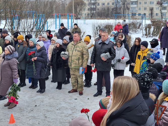 Мемориальную доску открыли воину правопорядка в Иванове