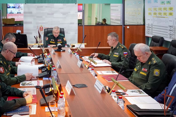 В Северо-Западном округе Росгвардии состоялся итоговый военный совет