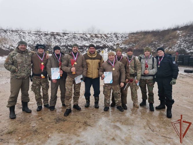 Тамбовские росгвардейцы стали призерами всероссийских соревнований по практической стрельбе