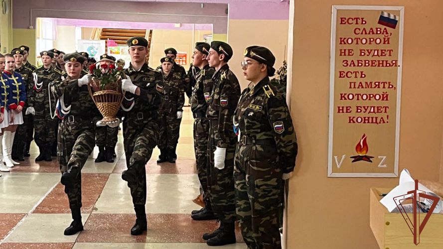 Память погибших сотрудников ОМОН Росгвардии увековечена в Хабаровском крае