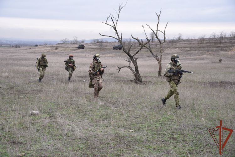 В грозненском соединении Росгвардии состоялся патриотический забег «Zа Наших! Zа Победу! Zа Россию»